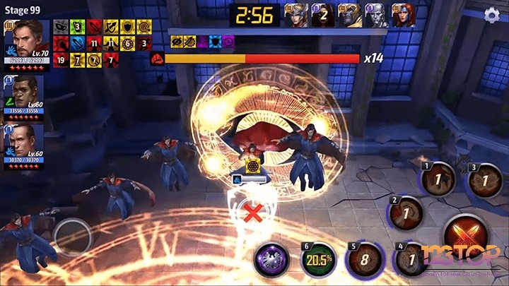 Game Marvel Future Fight có đồ họa chân thực và đẹp mắt đến từng chi tiết