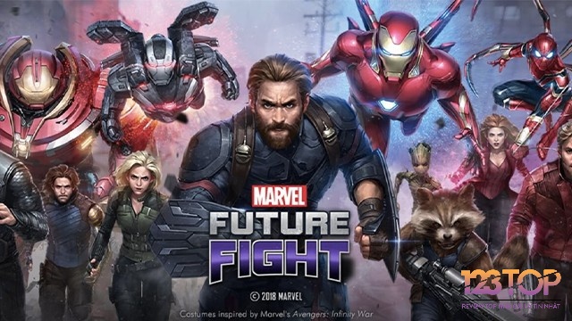 Game Marvel Future Fight với các siêu anh hùng đình đám được nhiều game thủ mến mộ