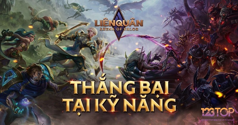Danh sách game nhiều người chơi trên mobile năm 2025 không thể không có Liên quân Mobile