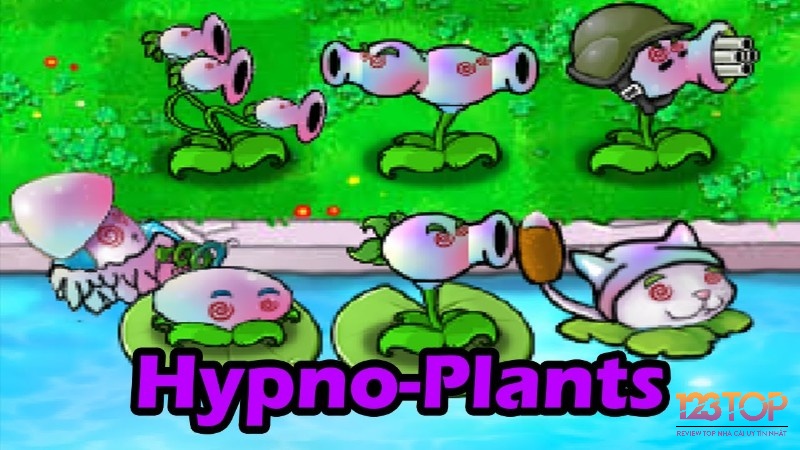 Hypno Shroom biến zombie thành đồng minh
