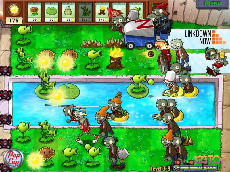 Hướng dương tạo mặt trời để mua cây trong Plants vs. Zombies