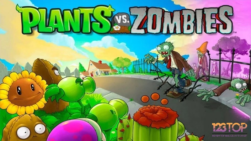 Game Plants vs. Zombies là game phòng thủ tháp