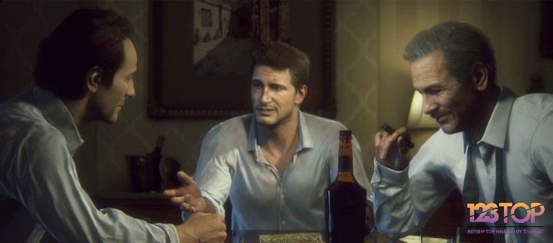 Tương tác nhân vật sâu sắc và các vật phẩm sưu tầm trong Uncharted 4 góp phần mở rộng cốt truyện