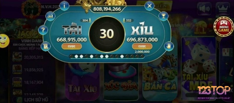 Tài Xỉu Online là một trò chơi cá cược lớn nhỏ phổ biến và được rất nhiều cược thủ yêu thích