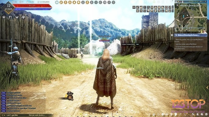 Black Desert Online cũng là một game MMORPG hay với đồ họa chân thực với các trận chiến đầy kịch tính