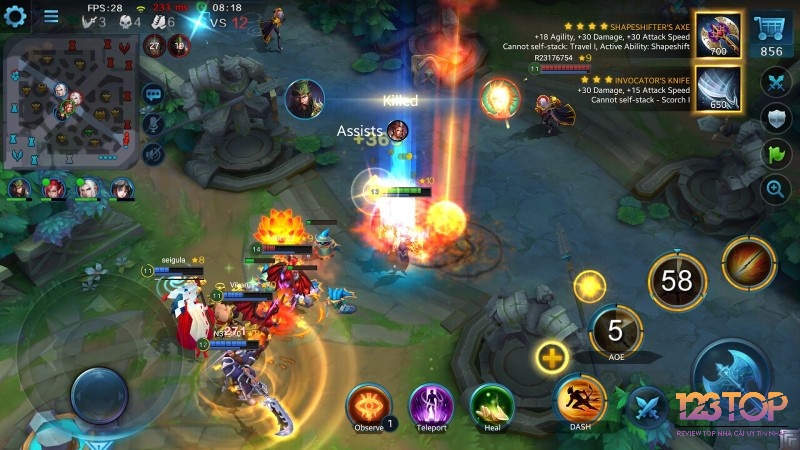 Mỗi game moba mobile có thế mạnh và hạn chế riêng về đồ họa, cộng đồng, gameplay.