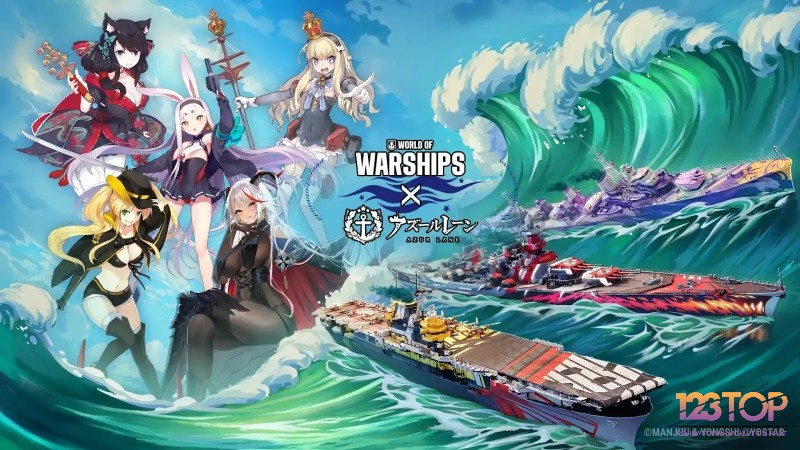 Azur Lane – Tàu chiến nhân hóa thành gái xinh, kết hợp lối chơi bắn súng và chiến thuật độc đáo