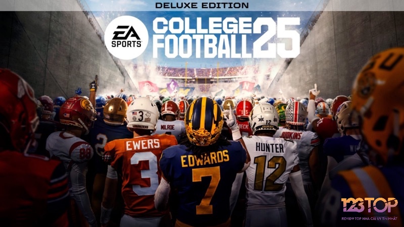 College Football 25 tái hiện không khí cuồng nhiệt của bóng bầu dục đại học Mỹ với hơn 130 trường đại học.
