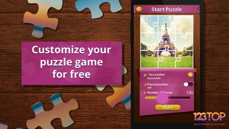 Jigsaw Puzzles Real là tựa game xếp hình tạo ra đa dạng tranh phù hợp cho mọi lứa tuổi