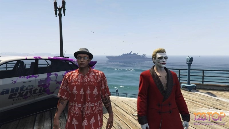Game GTA V nổi bật bởi thế giới mở rộng lớn cùng lối chơi game vô cùng hấp dẫn