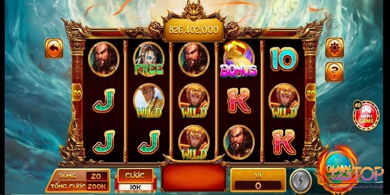 Biểu tượng Bonus mở khóa mini-game với nhiều cơ hội nhận thưởng lớn trong game nổ hũ