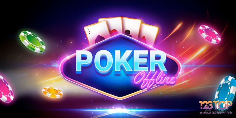 Người chơi có thể chơi poker offline mobile ở bất kì đâu chỉ với một chiếc smartphone trên tay.