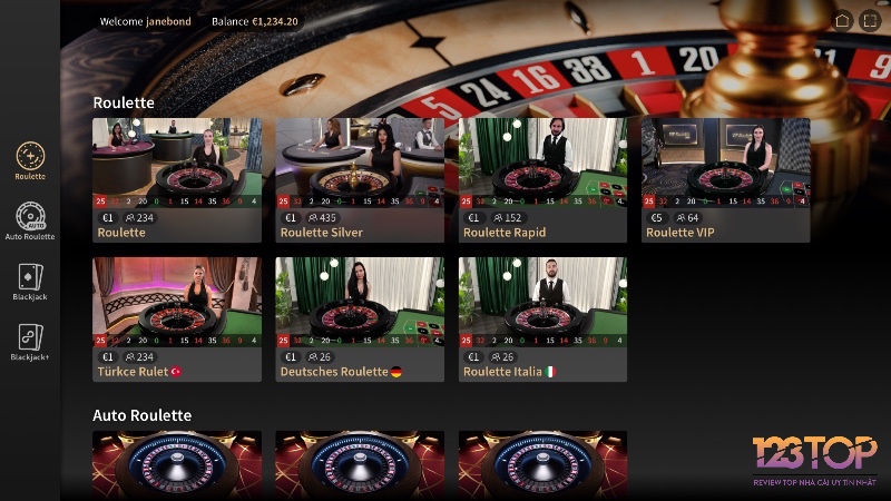 Các nền tảng casino trực tuyến phổ biến với phiên bản Double Exposure Blackjack đa dạng và hiện đại.