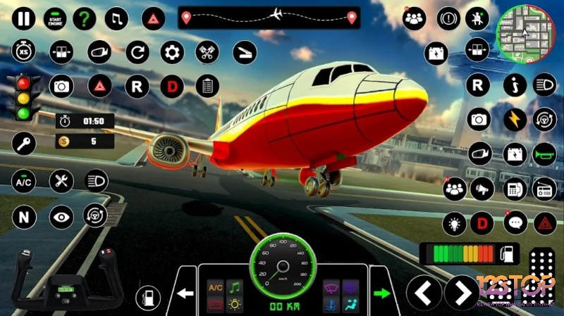 Flight Pilot Simulator 3D là một game mô phỏng lái máy bay đẹp mắt rất được nhiều game thủ ưa chuộng