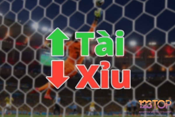 Nhà cái đặt mốc tài xỉu và người chơi lựa chọn Tài hoặc Xỉu dựa trên tổng số bàn thắng dự đoán