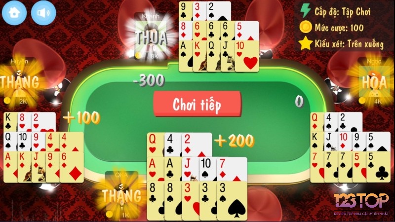 Để cài đặt trước tiên bạn cần truy cập tìm mậu binh online trên CH Play (Android) hoặc App Store (iOS)