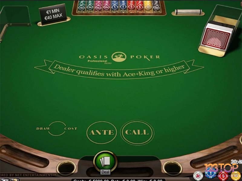 Oasis Poker Pro là một biến thể của bài poker đầy hấp dẫn