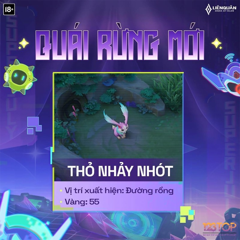Thỏ Nhảy Nhót là quái rừng mới thú vị xuất hiện ở mùa S3 2025