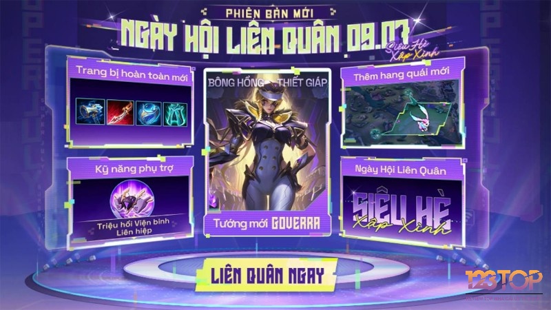 Cập nhật tin Liên Quân giúp chọn tướng và chiến thuật hiệu quả
