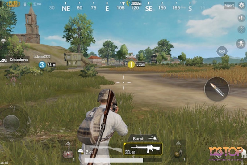Người chơi tham gia trận chiến sinh tồn khốc liệt trong các game battle royale trên mobile