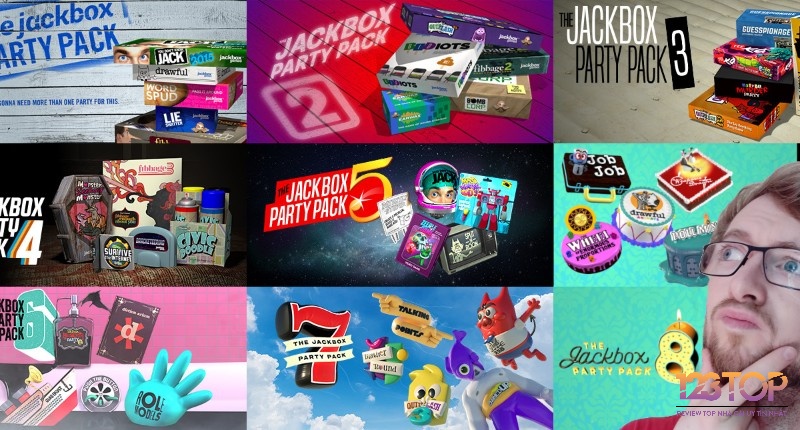 Chơi Jackbox Party Packs – mini game online câu đố vui nhộn dành cho nhóm