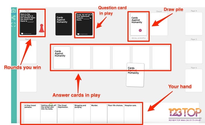 Cards Against Humanity – mini game online giải trí đầy tiếng cười