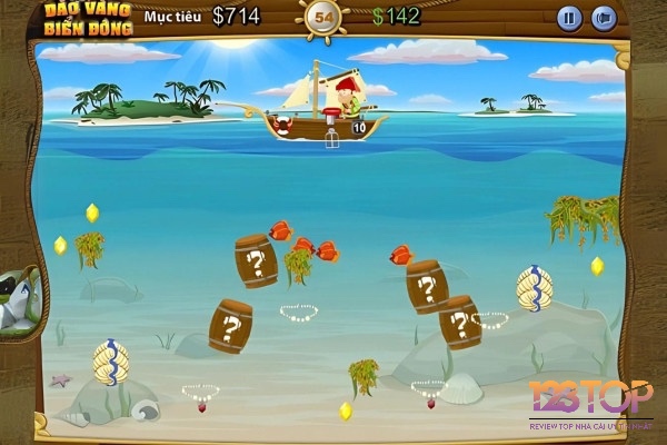 Game Đào Vàng Biển Đông Online thu hút người chơi Việt nhờ đấu trực tuyến thời gian thực và nhiệm vụ, sự kiện luôn đổi mới
