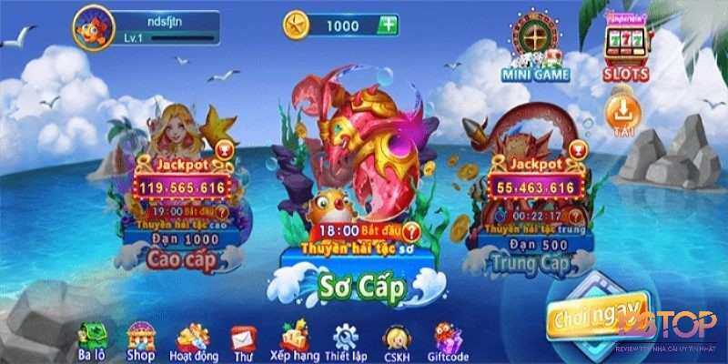 Các phòng chơi tại game bắn cá vàng vô cùng đa dạng để anh em ngư thủ lựa chọn phù hợp với kỹ năng của mình