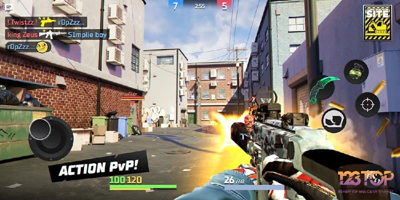 Phát triển kỹ năng cơ bản 123top chia sẻ là chìa khóa nâng tầm trình độ trong game ban sung online hay.