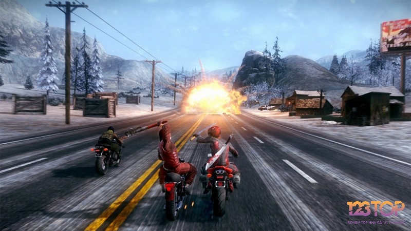 Road Redemption – kết hợp tốc độ và hành động trong từng chặng đua