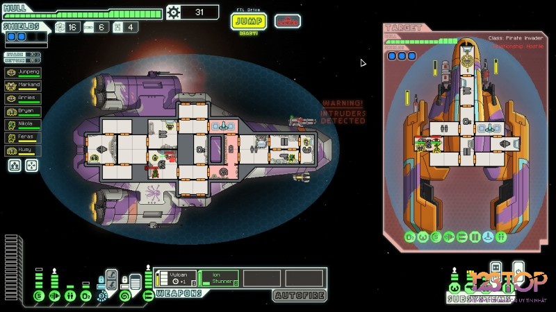 FTL là một trong những tựa game offline nhẹ gây nghiện nhất với lối chơi chiến thuật sâu sắc và không bao giờ lặp lại.