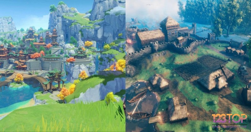 Đồ họa và âm thanh ấn tượng là điểm cộng lớn giúp các game online hay tren the gioi thu hút người chơi. 