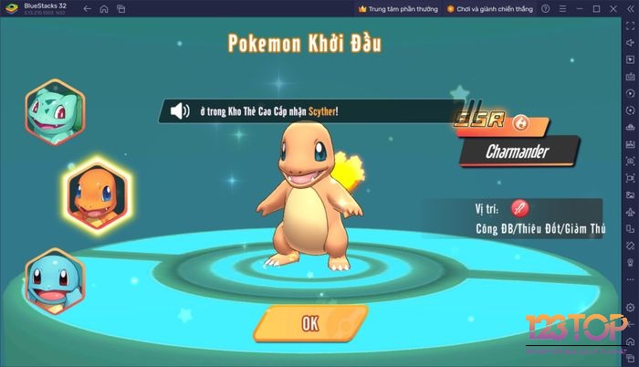 Trải nghiệm game Pokemon trên PC với đồ họa sắc nét và thao tác linh hoạt