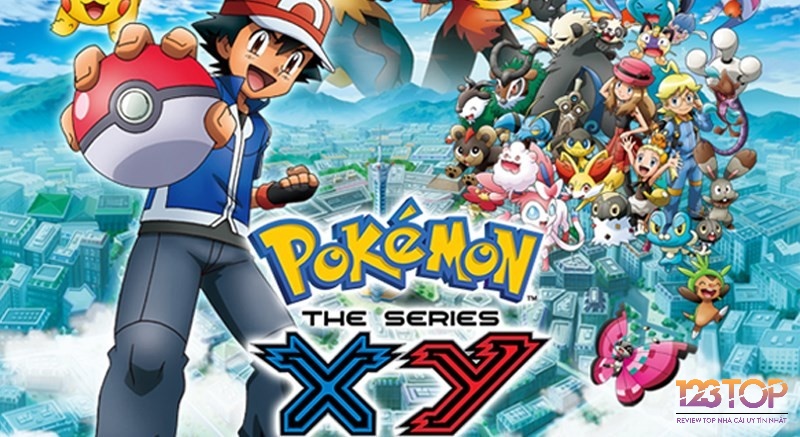 Cảnh Mega Evolution rực rỡ trong Pokemon X