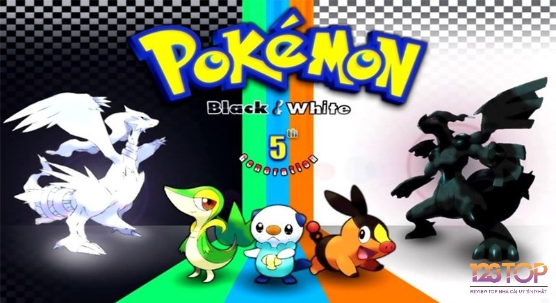 Giao diện chiến đấu tại vùng Unova trong Pokemon Black