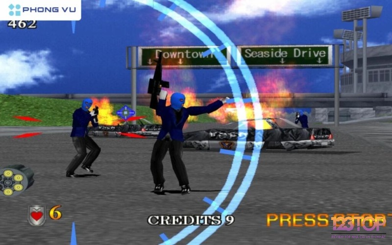  Những pha truy bắt tội phạm gay cấn trong Virtua Cop 2