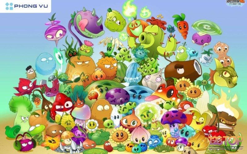 Trải nghiệm cuộc chiến giữa cây và zombie trong trong Plants vs. Zombies