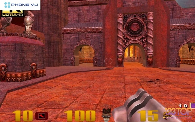 Trải nghiệm trận đấu kịch tính trong đấu trường Quake III Arena