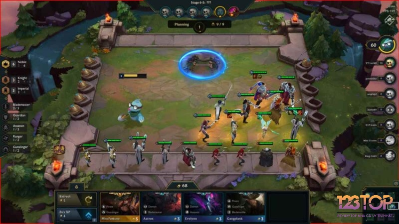 Game chiến thuật mobile hay với đội hình đa dạng và chiến thuật đỉnh cao trong Đấu trường chân lý mobile.