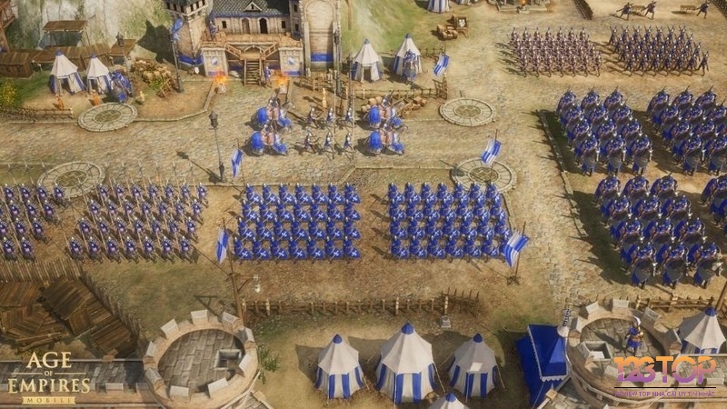 Age of Empires Mobile tái hiện trải nghiệm xây dựng đế chế trên di động.