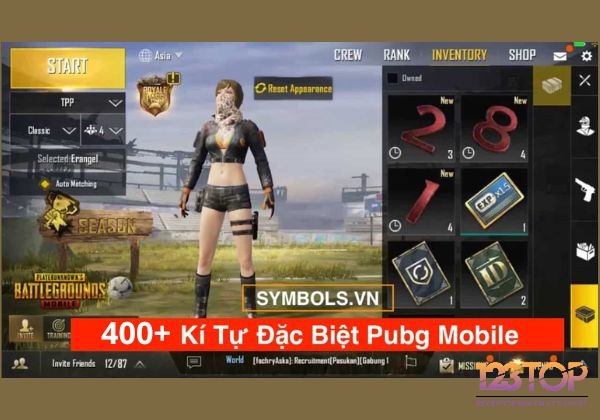 Tên game pubg hay dễ nhớ giúp bạn lan tỏa hình ảnh và dễ dàng được cộng đồng game thủ nhận diện