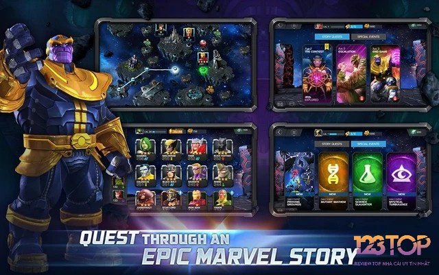 Marvel Contest of Champions quy tụ dàn siêu anh hùng - ác nhân từ vũ trụ Marvel