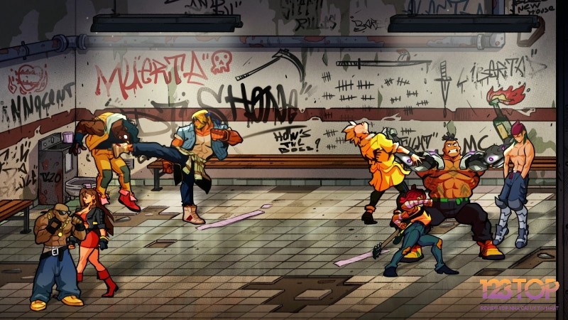 Đồ họa vẽ tay đẹp mắt và lối chơi cổ điển trong Streets of Rage 4