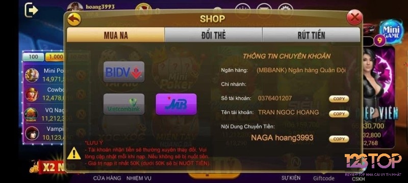 Cơ chế và hình thức đổi thưởng tại các cổng game Baccarat