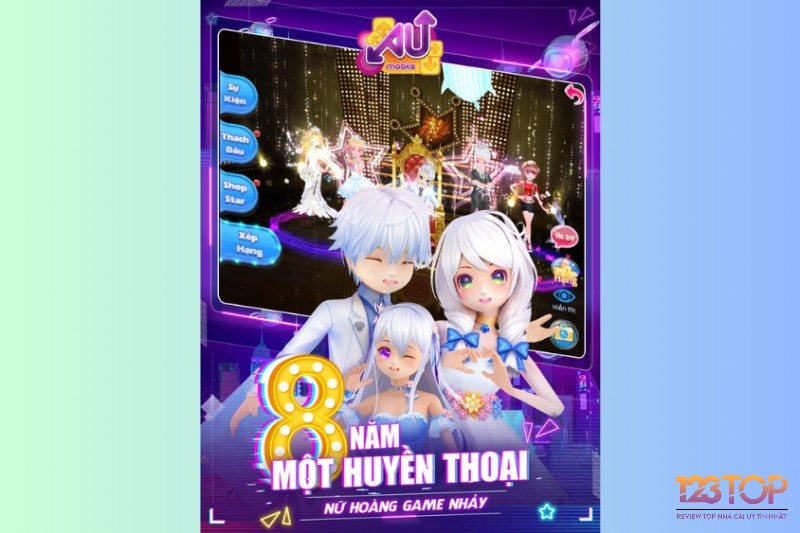 Au Mobile VTC thu hút nhờ gameplay sáng tạo và không khí vui nhộn