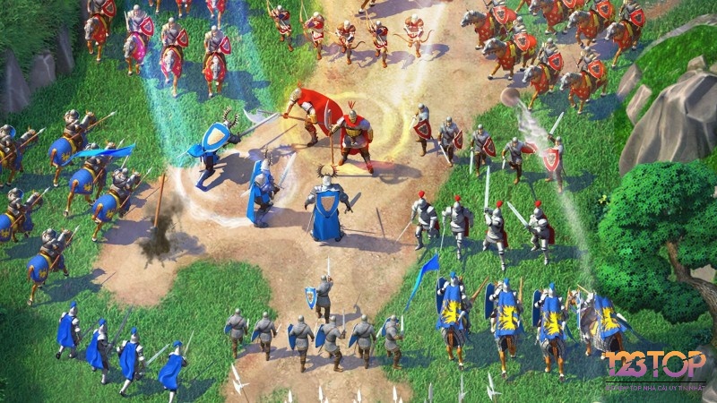 March of Empires gây ấn tượng mạnh với bối cảnh Trung Cổ và hệ thống chiến thuật sâu sắc