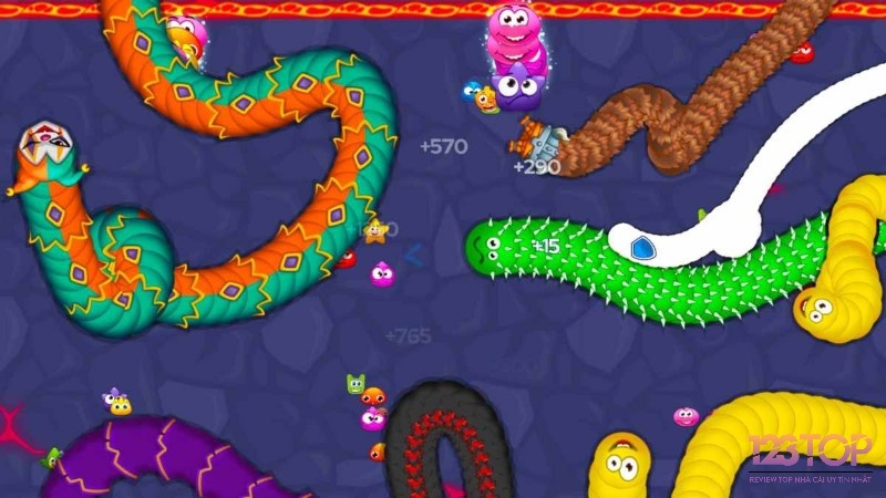 Sử dụng nam châm, lọ thuốc tăng tốc và mini-map để giành lợi thế trong game.