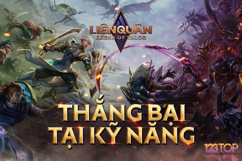Liên Quân Mobile vẫn là ông hoàng MOBA trong top game mobile hay nhất 2021 tại Việt Nam.