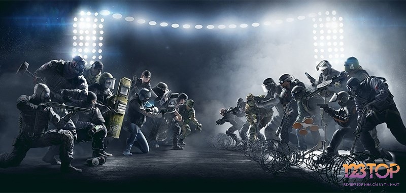 Game Rainbow Six Siege mang tính chiến thuật cao giúp người chơi tăng kỹ năng cho mình