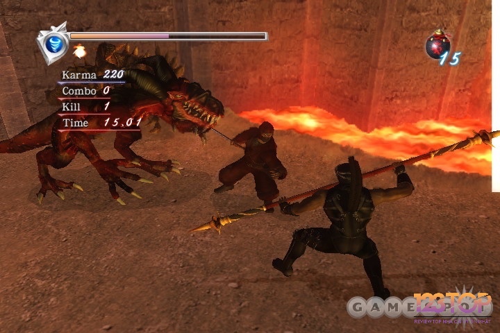 Ninja Gaiden Black – đỉnh cao của chiến đấu tốc độ, phản xạ và độ chính xác tuyệt đối.